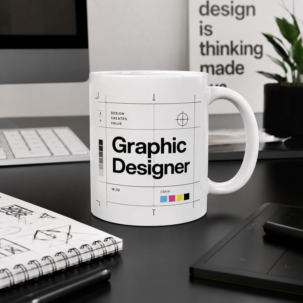 Taza DISEÑADOR GRAFICO Modelo 2